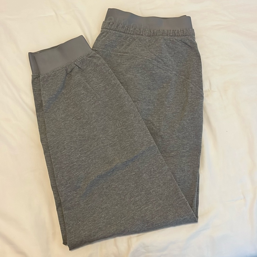 Grey Lululemon sweatpants